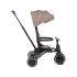 Детска сгъваема триколка с родителски контрол 8в1 Kikka Boo Trix 2 Beige