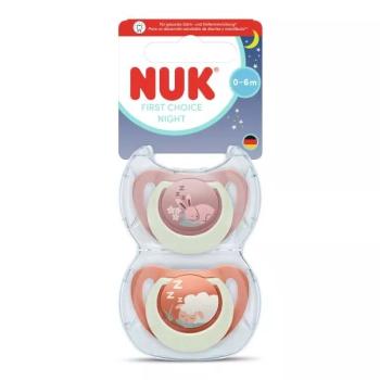 Светещи залъгалки NUK 0-6 мес., 2 бр., Night, Заек/Овца