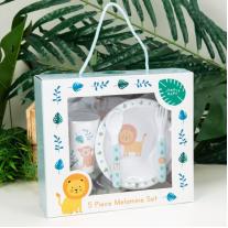 Меламинов к-т за хранене 5 части WiddoPandCO Jungle