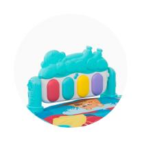 Музикална активна гимнастика и игра Chipolino Маймунка синя 