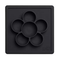 Силиконова чинийка Ezpz за храна и игра с вградена вакуумна подложка Mini Play Mat Black
