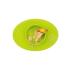Обучителна силиконова купа с вградена вакуумна подлжка Ezpz 4 + месеца Tiny Bowl Lime