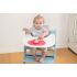 Обучителна силиконова купа с вградена вакуумна подлжка Ezpz 4 + месеца Tiny Bowl Pink