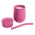 Обучителна чаша със сламка Ezpz 12+ месеца Mini Cup Pink
