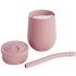 Обучителна чаша със сламка Ezpz 12+ месеца Mini Cup Blush