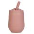 Обучителна чаша със сламка Ezpz 12+ месеца Mini Cup Blush
