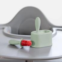 Комплект за никнещи зъбки и облекчаване на болка Ezpz 4+ месеца Tiny Pops Sage