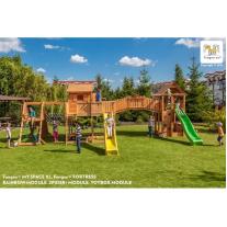 Дървена детска площадка Fungoo MAXI Spider land