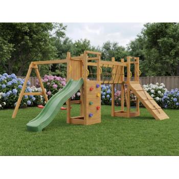 Детска площадка Fungoo 08300T MAXI FUNNY EXPOSURE TEAK