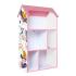 Детска етажерка къщичка Ginger Home за съхранение на книжки и играчки SUPER GIRL, Розова