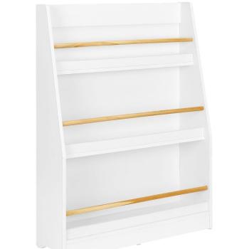 Детска етажерка за книги и играчки Ginger Home Бяла