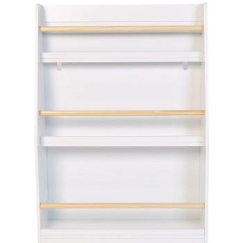 Детска етажерка за книги и играчки Ginger Home Бяла