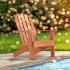 Детски дървен стол-шезлонг Ginger Home Adirondack
