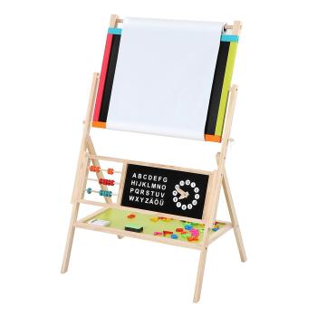 Детска мултифункционална дървена дъска 3 в 1 с аксесоари Ginger Home