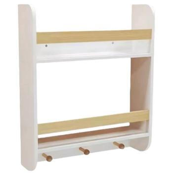 Детска дървена стенна етажерка Ginger Home