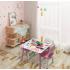 Детска дървена маса със столчета Ginger Home Super Girl