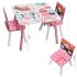 Детска дървена маса със столчета Ginger Home Super Girl