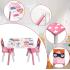 Детска дървена маса със столчета Ginger Home Super Girl