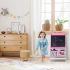 Детски дървен статив за рисуване 3в1 Ginger Home Super Girl