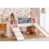 Детско двуетажно дървено легло-къщичка Ginger Home Монтесори