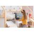 Детско двуетажно дървено легло-къщичка Ginger Home Монтесори