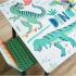  Детска дървена маса със столчета Ginger Home Dinosaur