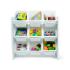 Етажерка за играчки с кутии за съхранение Ginger Home White