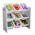 Етажерка за играчки с кутии за съхранение Ginger Home White