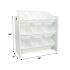 Етажерка за играчки с кутии за съхранение Ginger Home White