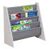 Органайзер за книжки и играчки Ginger Home White Grey