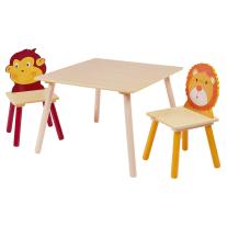 Детска дървена маса със столчета Ginger Home Animals
