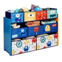 Органайзер за играчки с текстилни кутии Ginger Home Monster