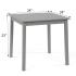 Детска дървена маса за рисуване и игра със столчета Ginger Home Grey