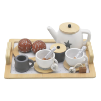 Детски Дървен Комплект за Чай и Кафе с Аксесоари Ginger Home