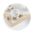 Детски Дървен Комплект за Чай и Кафе с Аксесоари Ginger Home