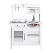 Детска Дървена Кухня GINGER HOME Бяла