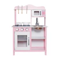 Детска Дървена Кухня GINGER HOME Розова