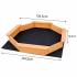 Детски дървен пясъчник GINGER HOME 8-странен модел с 4 седалки 134.5×134.5