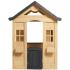 Детска Дървена Къща GINGER HOME За Игра на Открито в Двора и Градината