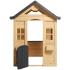 Детска Дървена Къща GINGER HOME За Игра на Открито в Двора и Градината