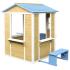 Детска Дървена Къща GINGER HOME За Игра на Открито в Двора и Градината