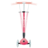 Сгъваема тротинетка Globber със светещи дръжки ELITE GLOW LIGHTS Корал