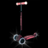 Сгъваема тротинетка Globber със светещи дръжки ELITE GLOW LIGHTS Корал