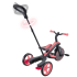 Детска триколка с родителски контрол и сенник 4в1 Globber Explorer Trike Розова