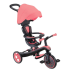 Детска триколка с родителски контрол и сенник 4в1 Globber Explorer Trike Розова