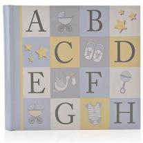 Голям албум за снимки Widdop Baby ABC, Blue