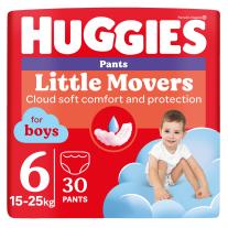 Пелени гащички HUGGIES PANTS размер 6, 15-25 КГ, 30 бр. Момчета