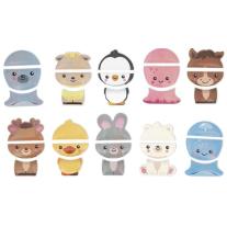 Игрален комплект Janod, Смеси и подреди животните