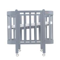 Трансформиращо Легло 5в1 Nika 60x95/60x120см Ingvart Сиво