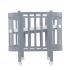 Трансформиращо Легло 5в1 Nika 60x95/60x120см Ingvart Сиво